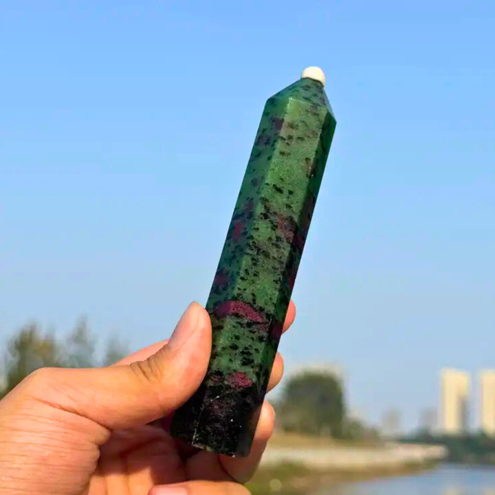 Ruby in Zoisite Point