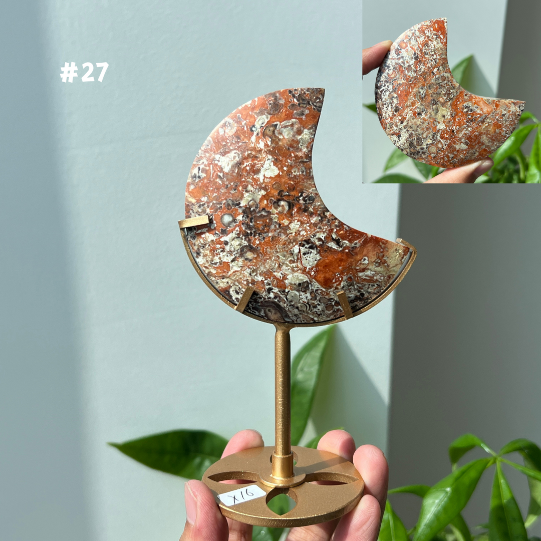 Unique,Money Agate Moon