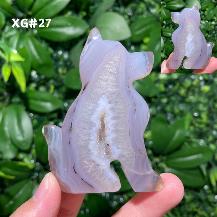 Unique, Agate Geode Dog