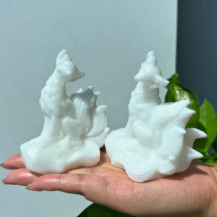 White Jade Nine-Tailed Fox