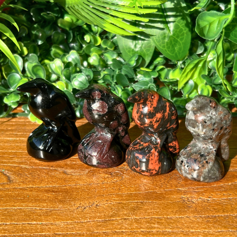 Crow Carving