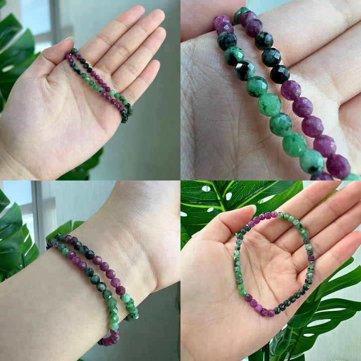 Prehnit Armband
