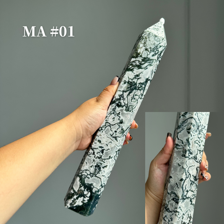 Unique, Moss Agate Point
