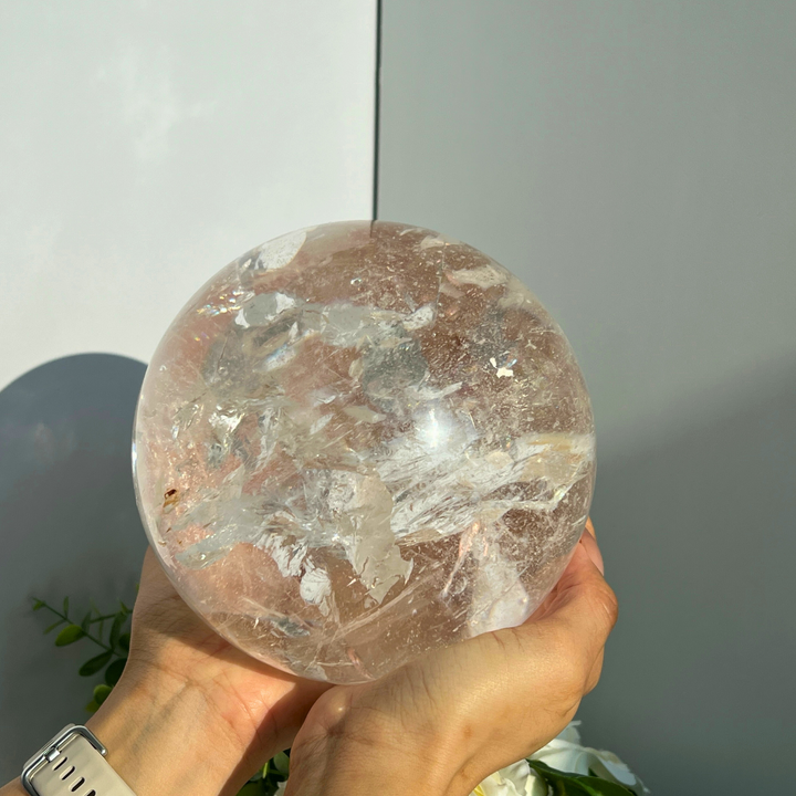 High Quality,Clear Quartz Sphere