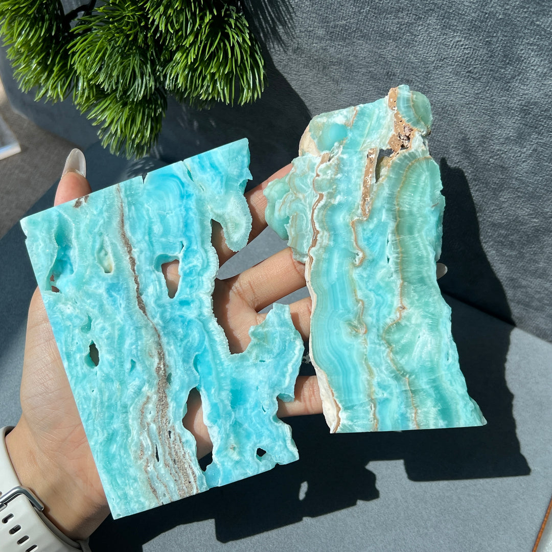 Hemimorphite Slice