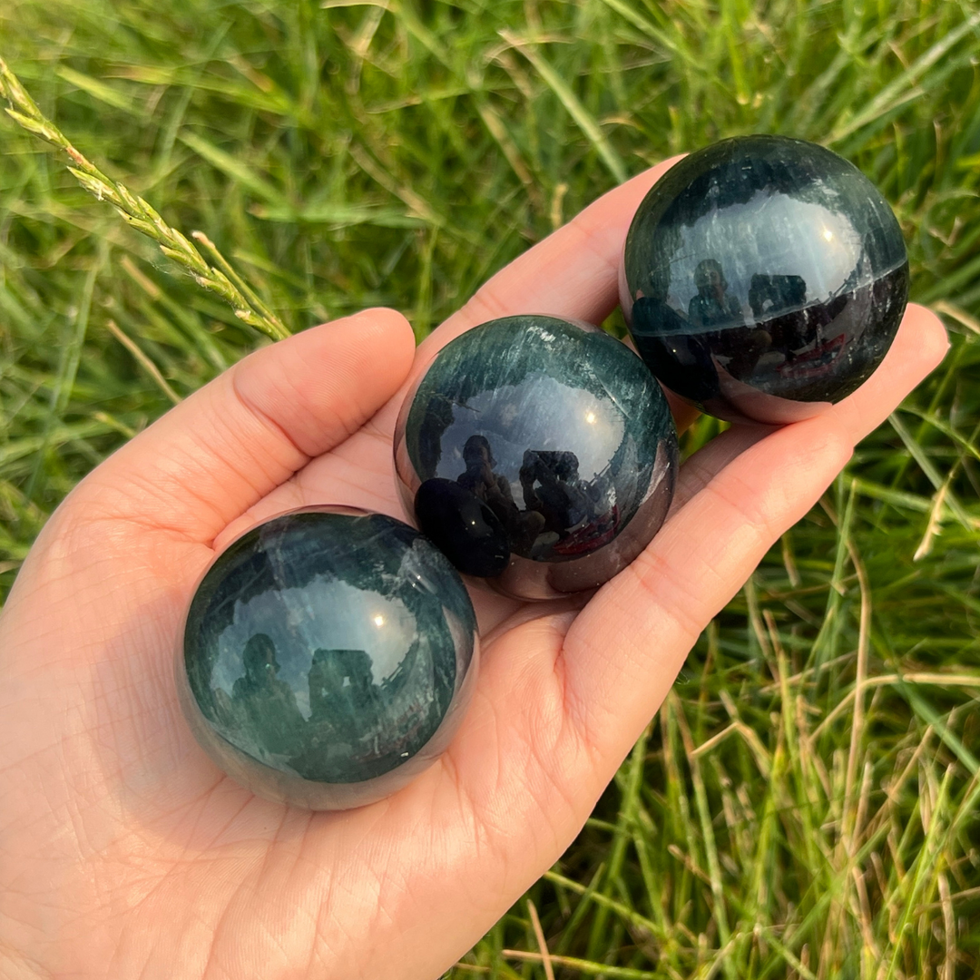 Blue Fluorite Sphere