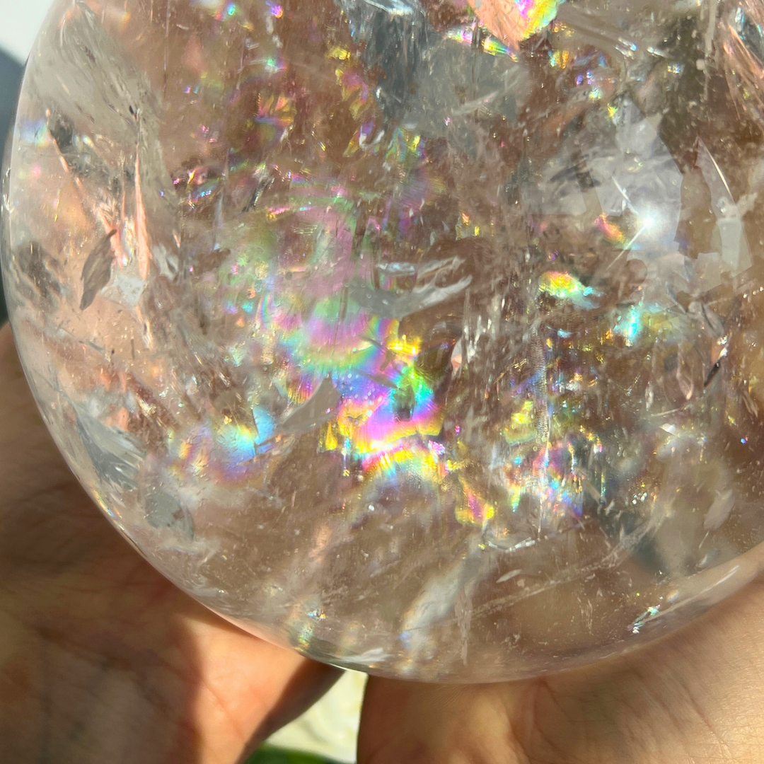 High Quality,Clear Quartz Sphere