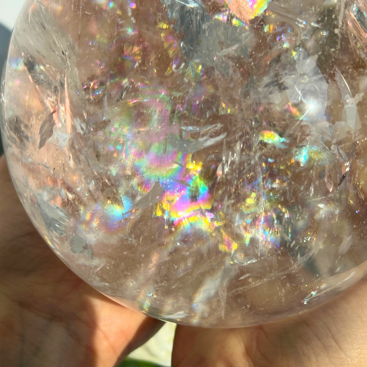 High Quality,Clear Quartz Sphere