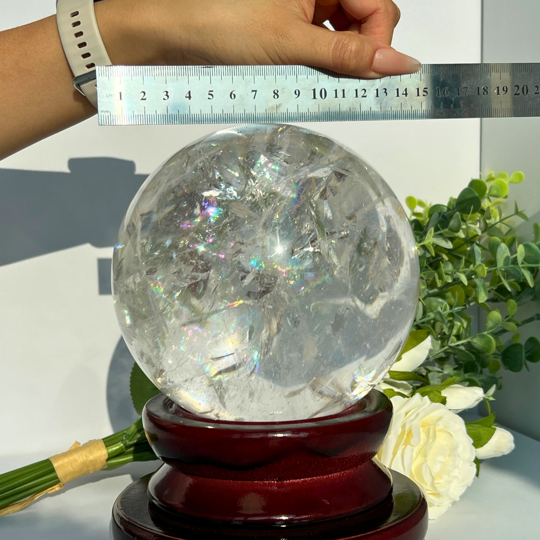 High Quality,Clear Quartz Sphere