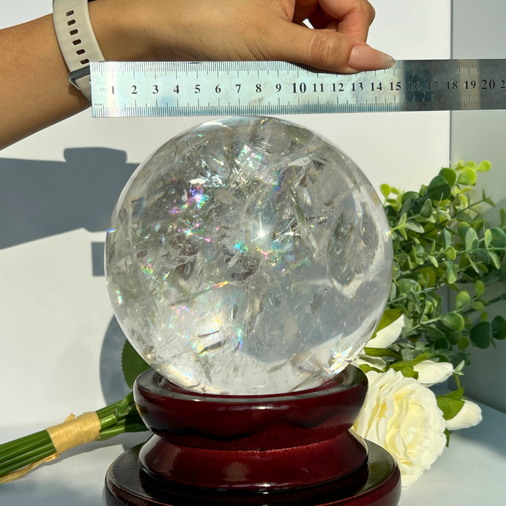 High Quality,Clear Quartz Sphere