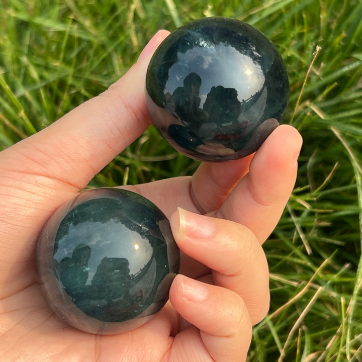 Blue Fluorite Sphere