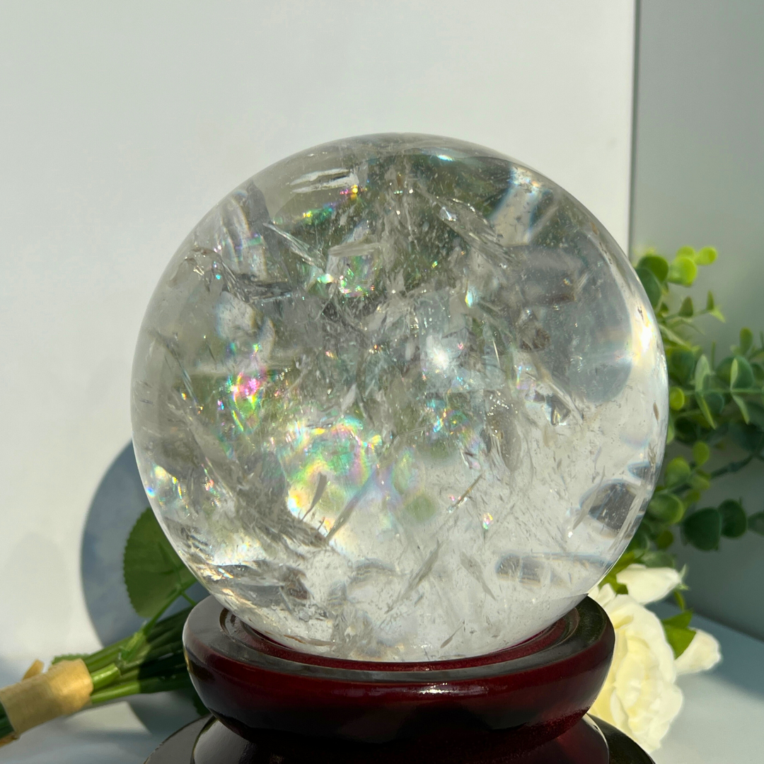 High Quality,Clear Quartz Sphere