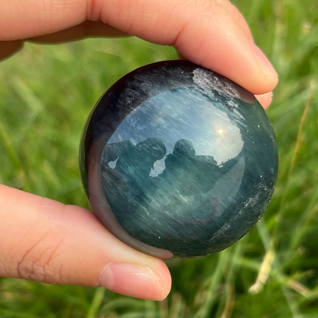 Blue Fluorite Sphere