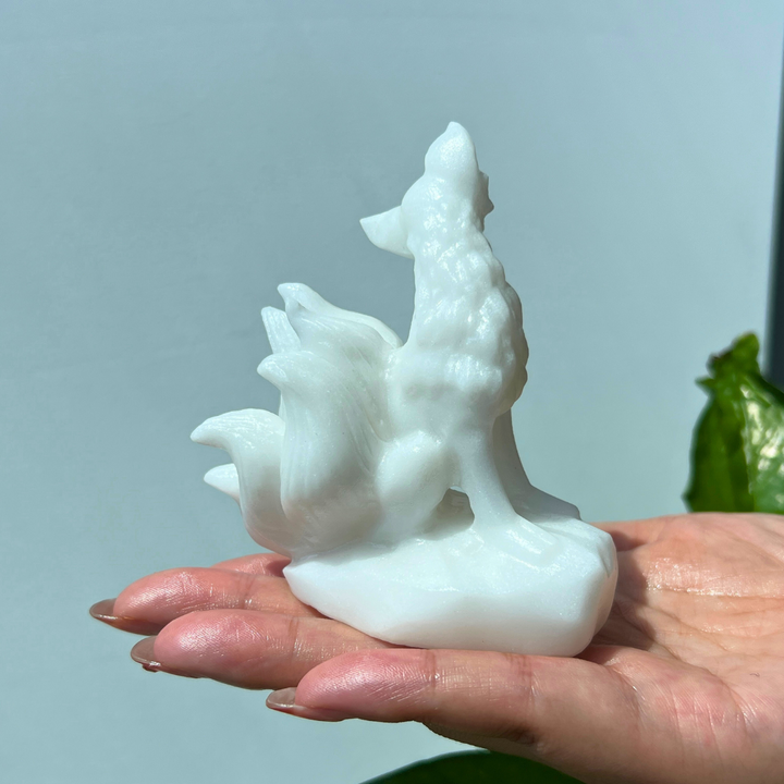 White Jade Nine-Tailed Fox
