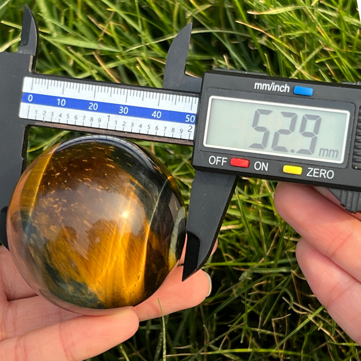 Blue Yellow Tiger Eye Sphere