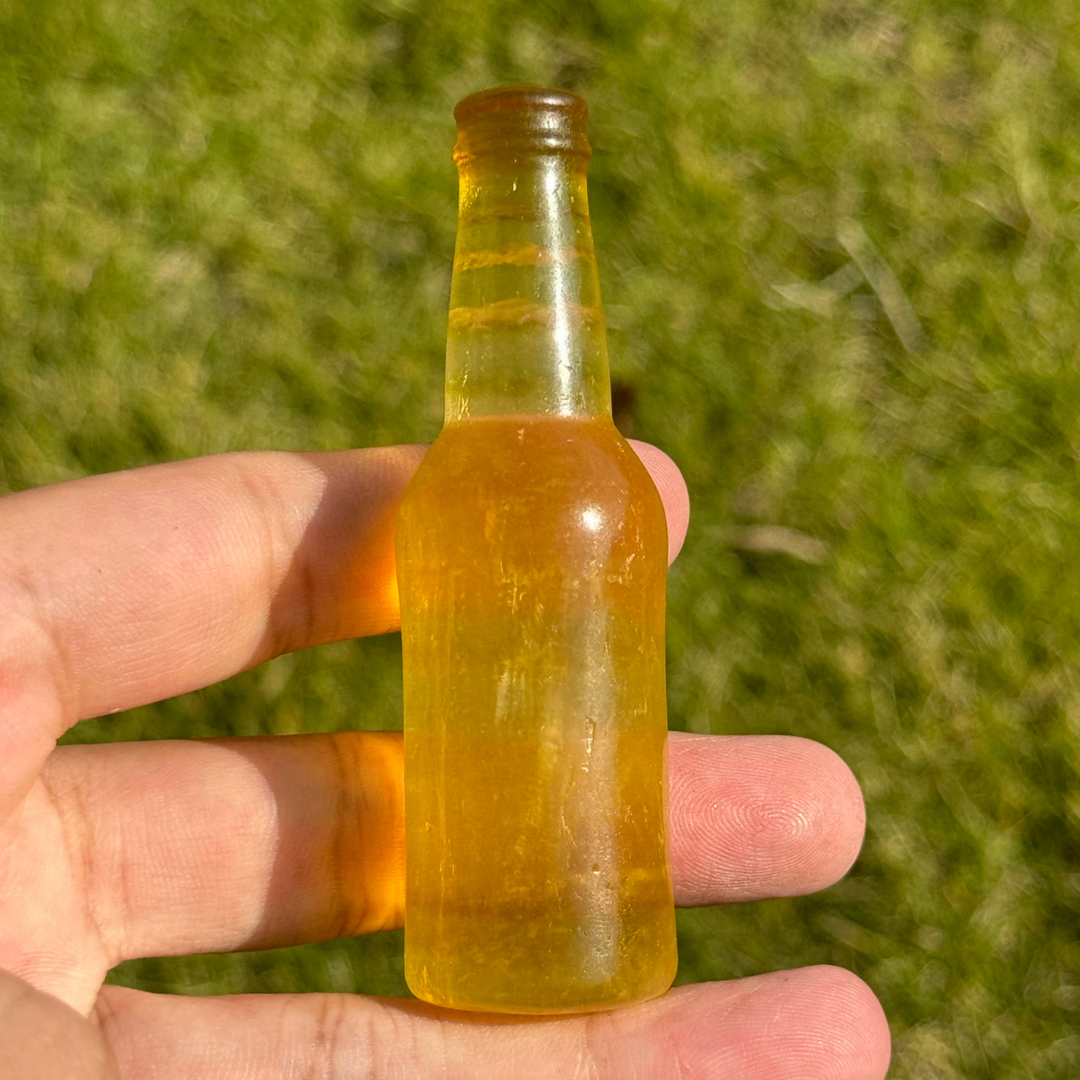 Natural Fluorite Bottle Ornament
