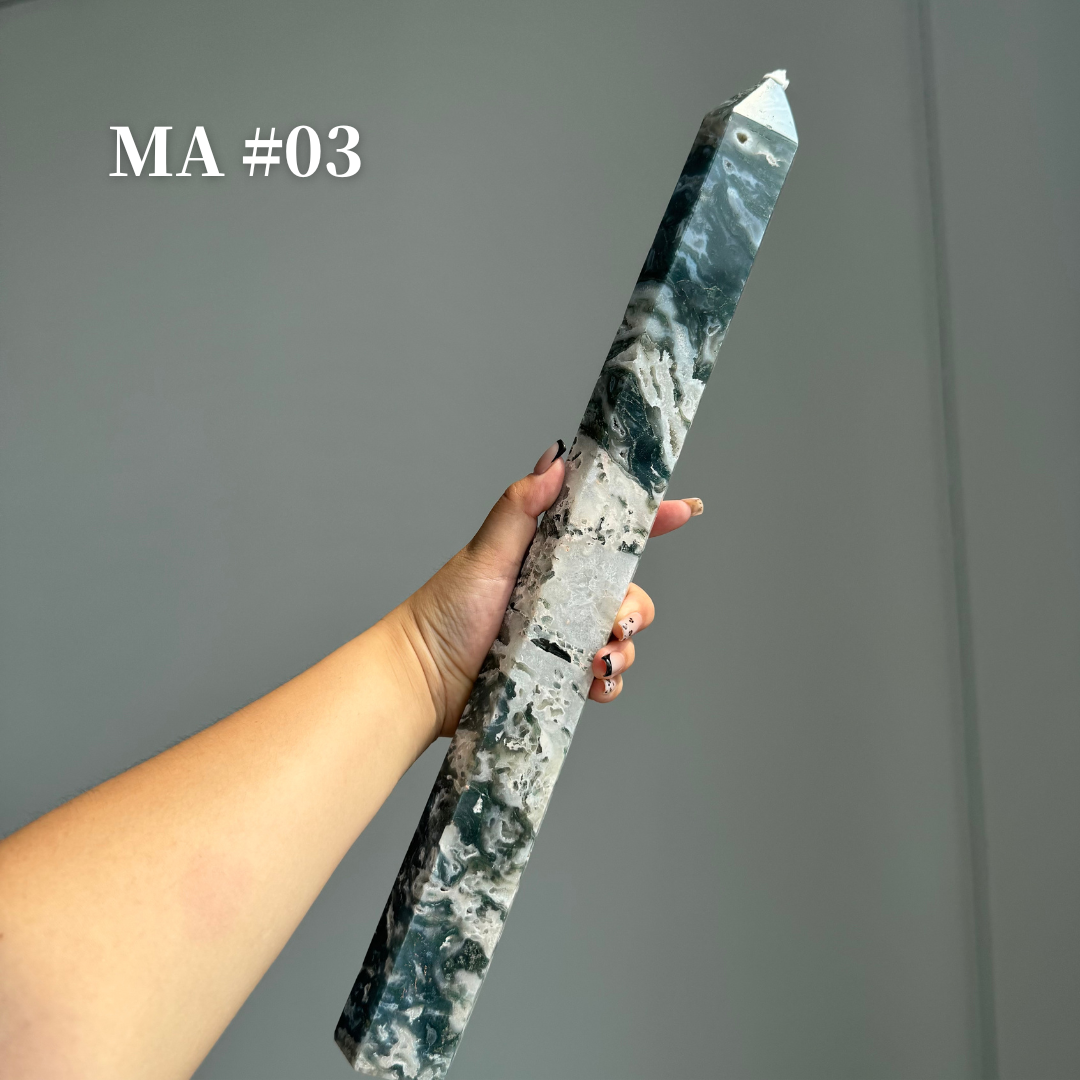 Unique, Moss Agate Point