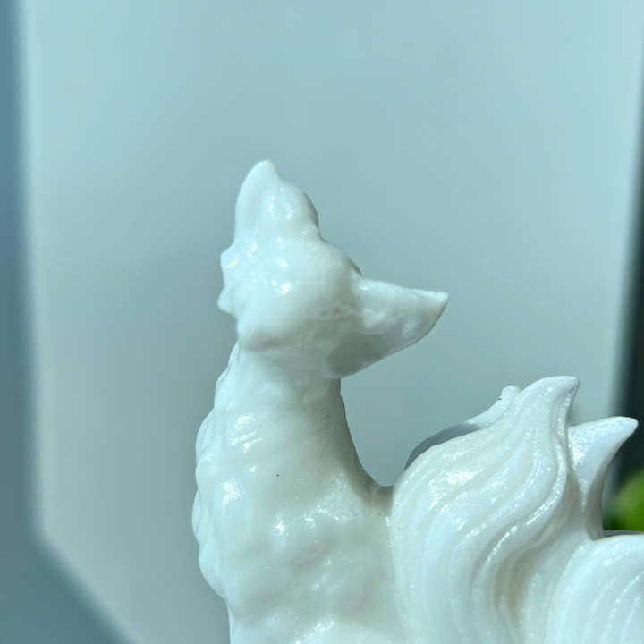 White Jade Nine-Tailed Fox