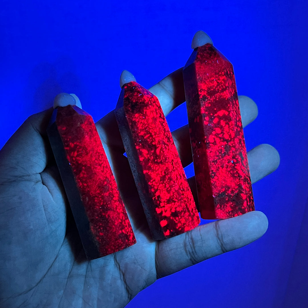 Ruby In Kyanite Point