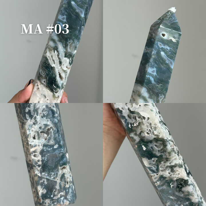 Unique, Moss Agate Point