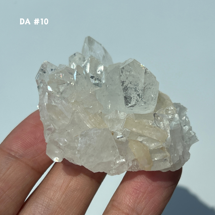 Unique, Diamond Apophyllite w/ Pink Zeolite Var.Stilbite