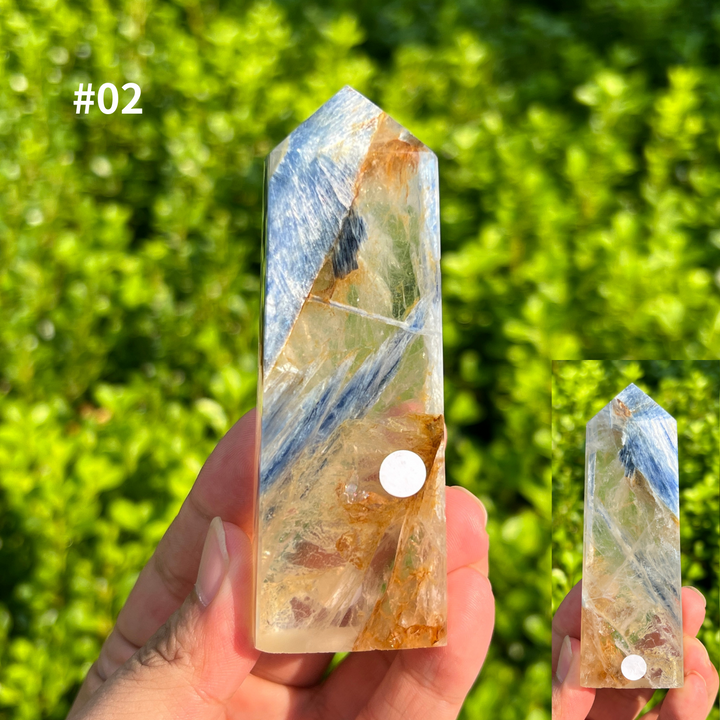 Unique,Blue Kyanite Point
