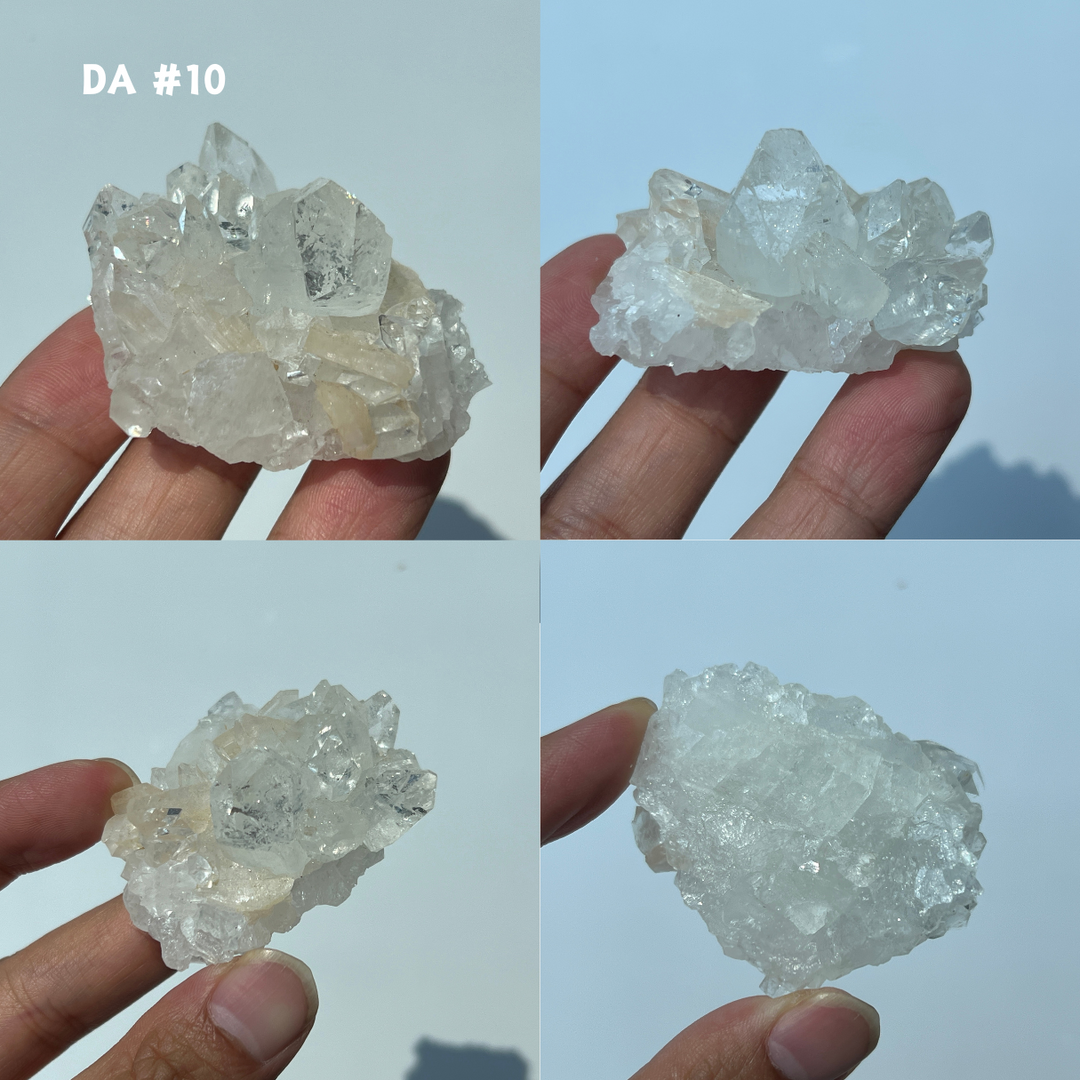 Unique, Diamond Apophyllite w/ Pink Zeolite Var.Stilbite