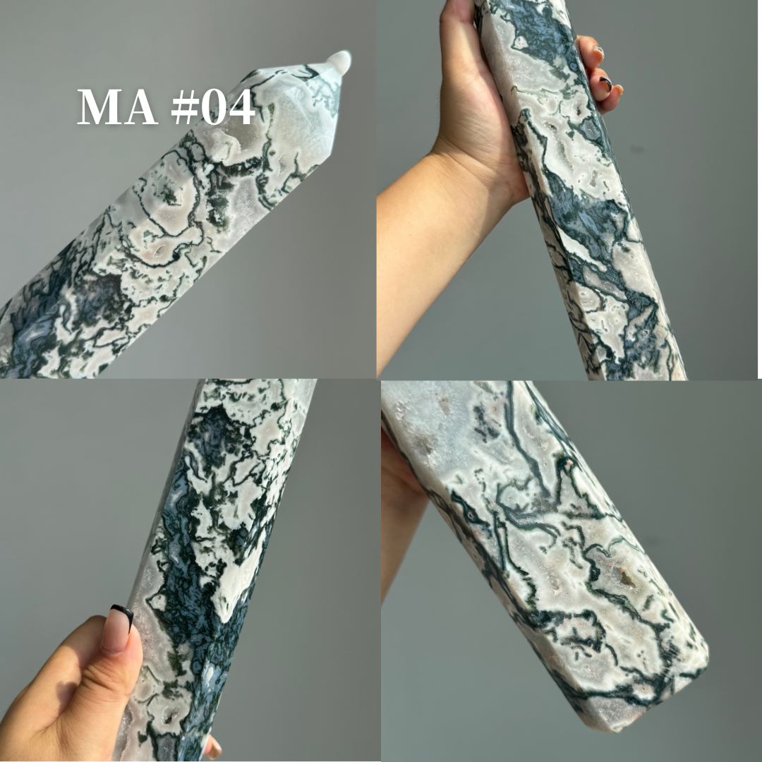 Unique, Moss Agate Point