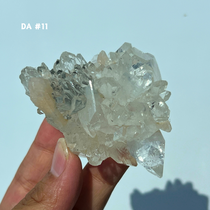 Unique, Diamond Apophyllite w/ Pink Zeolite Var.Stilbite