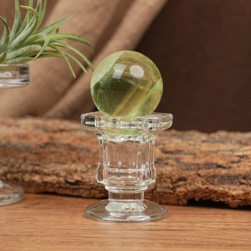 Green Fluorite Sphere