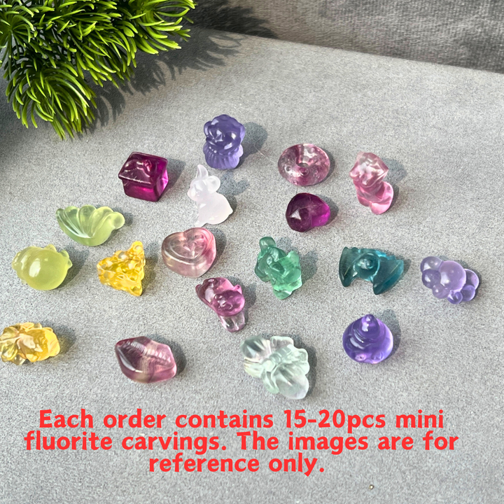 Mini Fluorite Carving Scoop