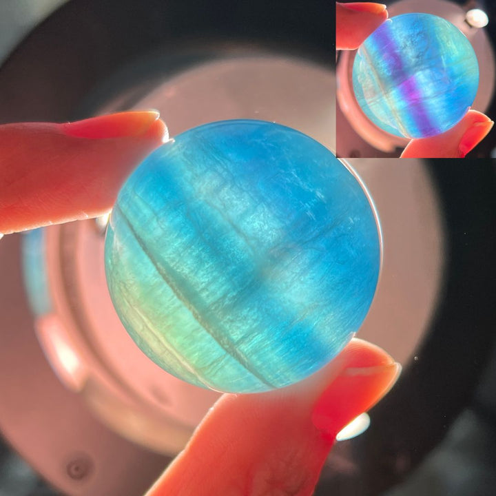 Blue Fluorite Sphere