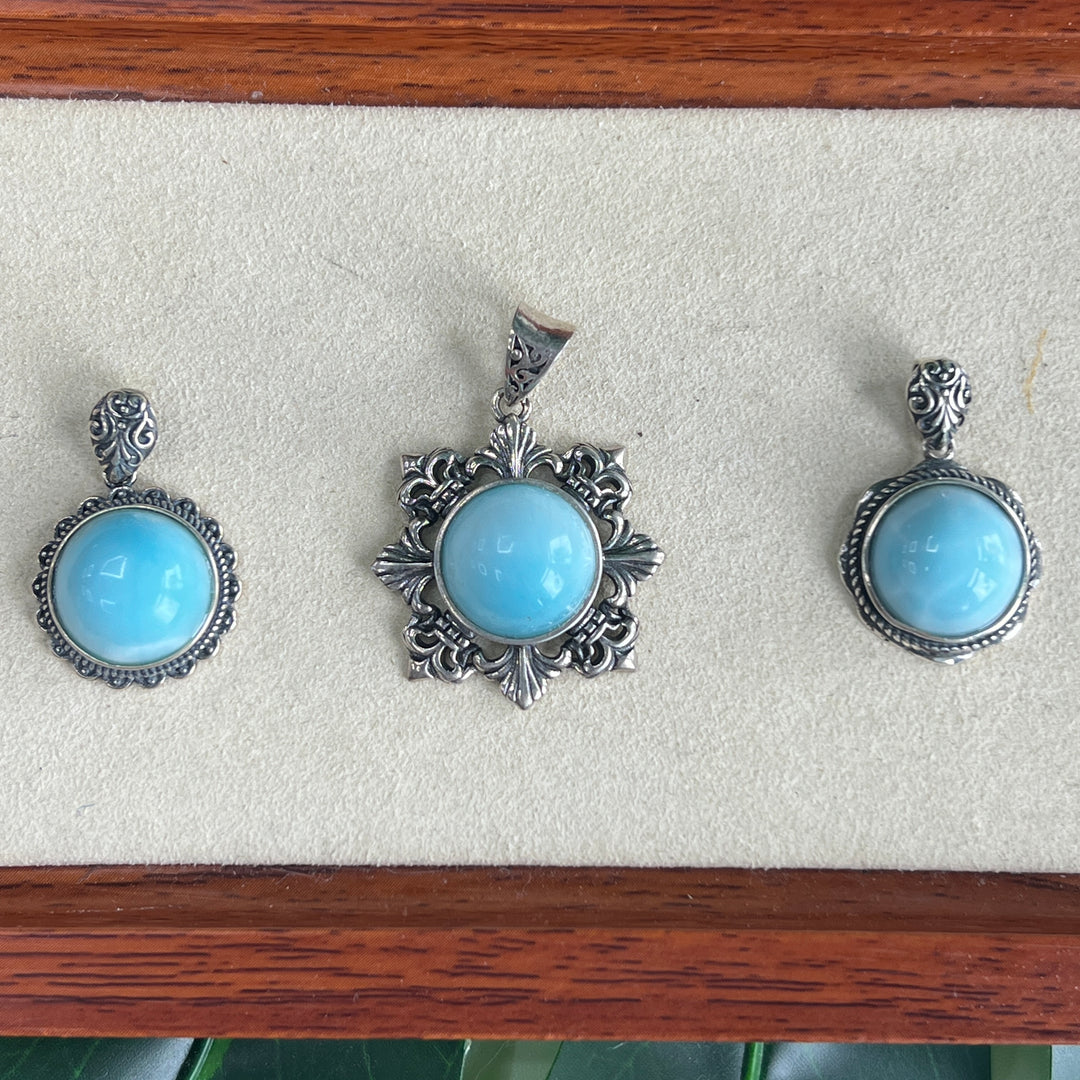 Hemimorphite Pendant