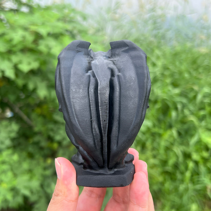 Black Obsidian Gargoyle Duo