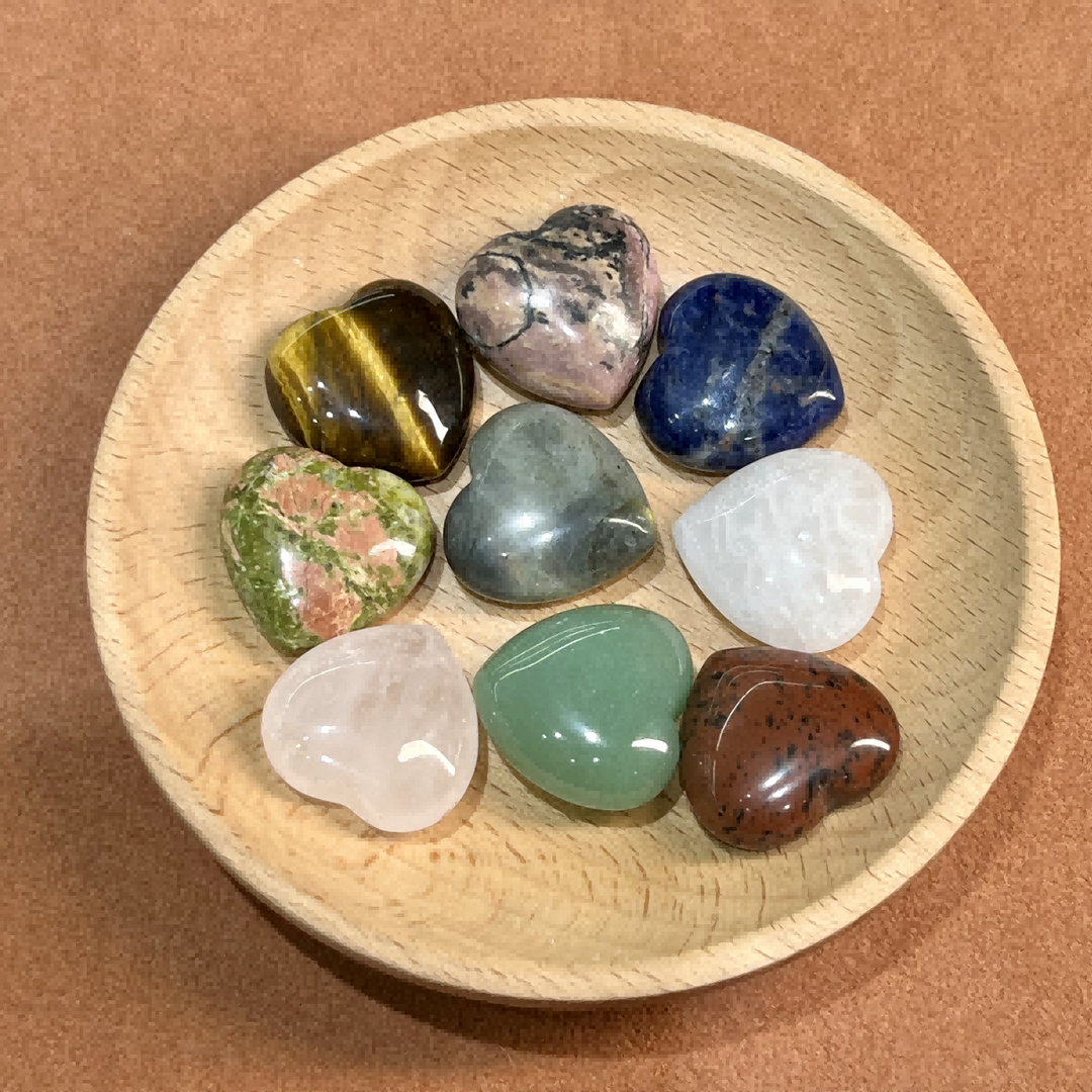 Geschätztes Kristallherz