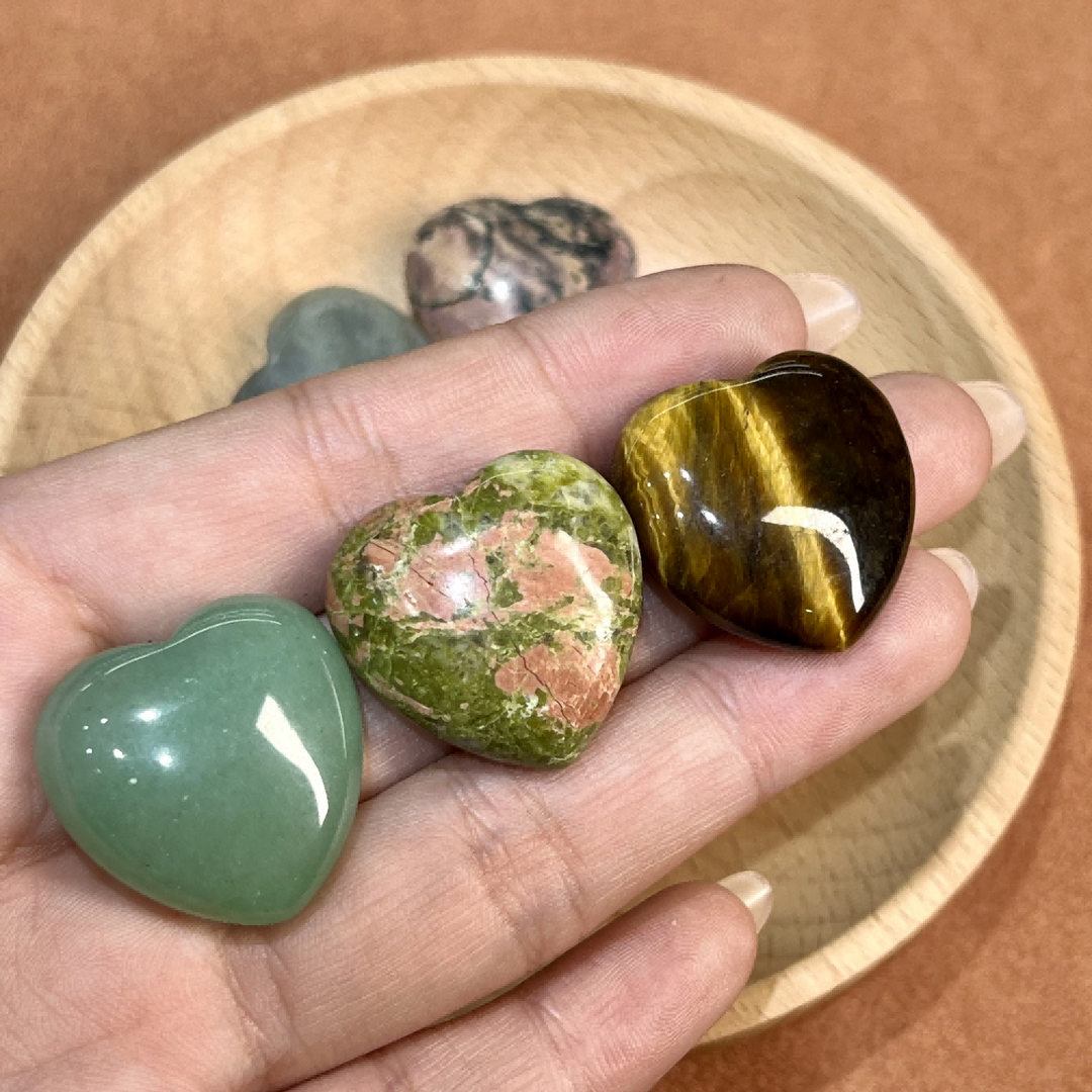 Geschätztes Kristallherz