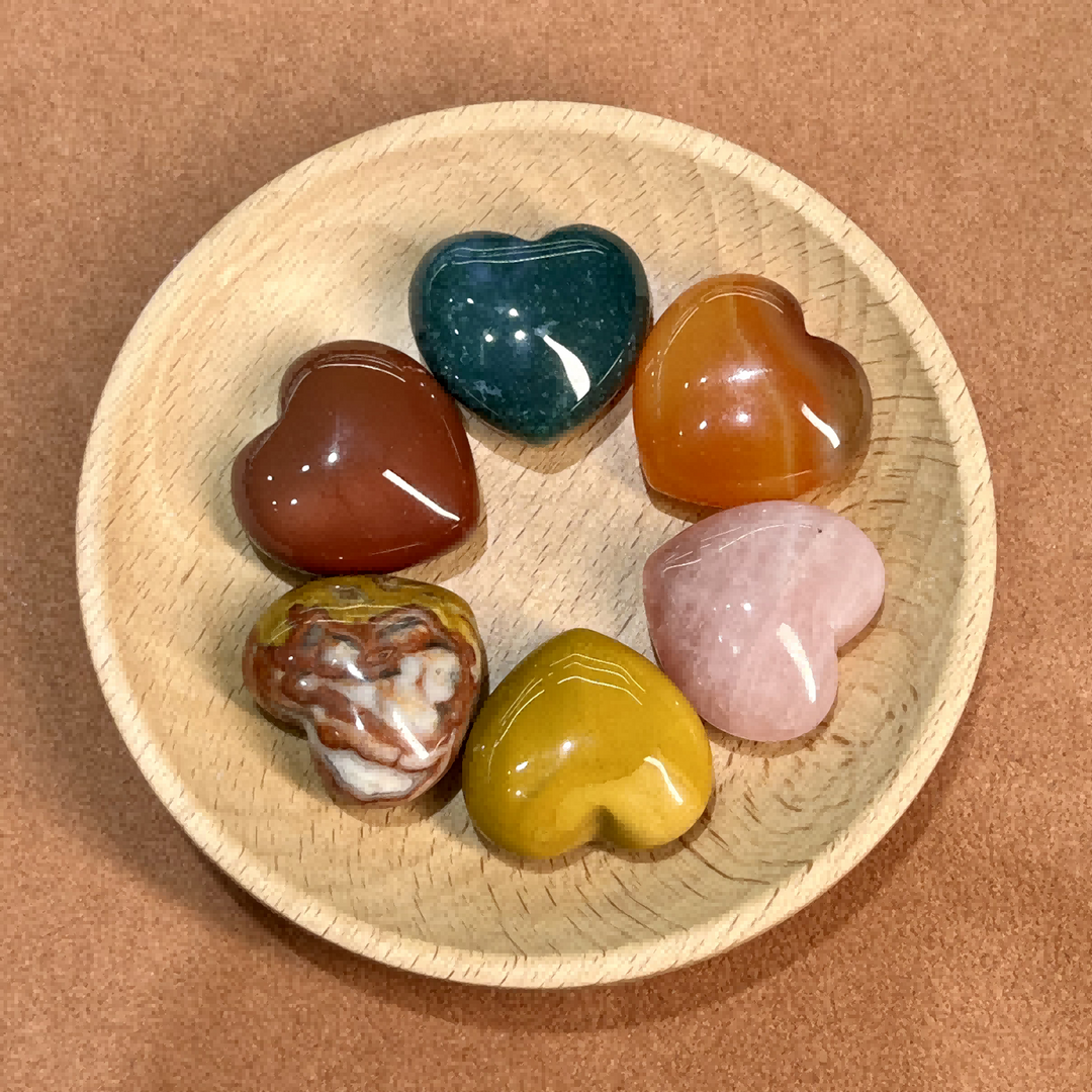 Geschätztes Kristallherz