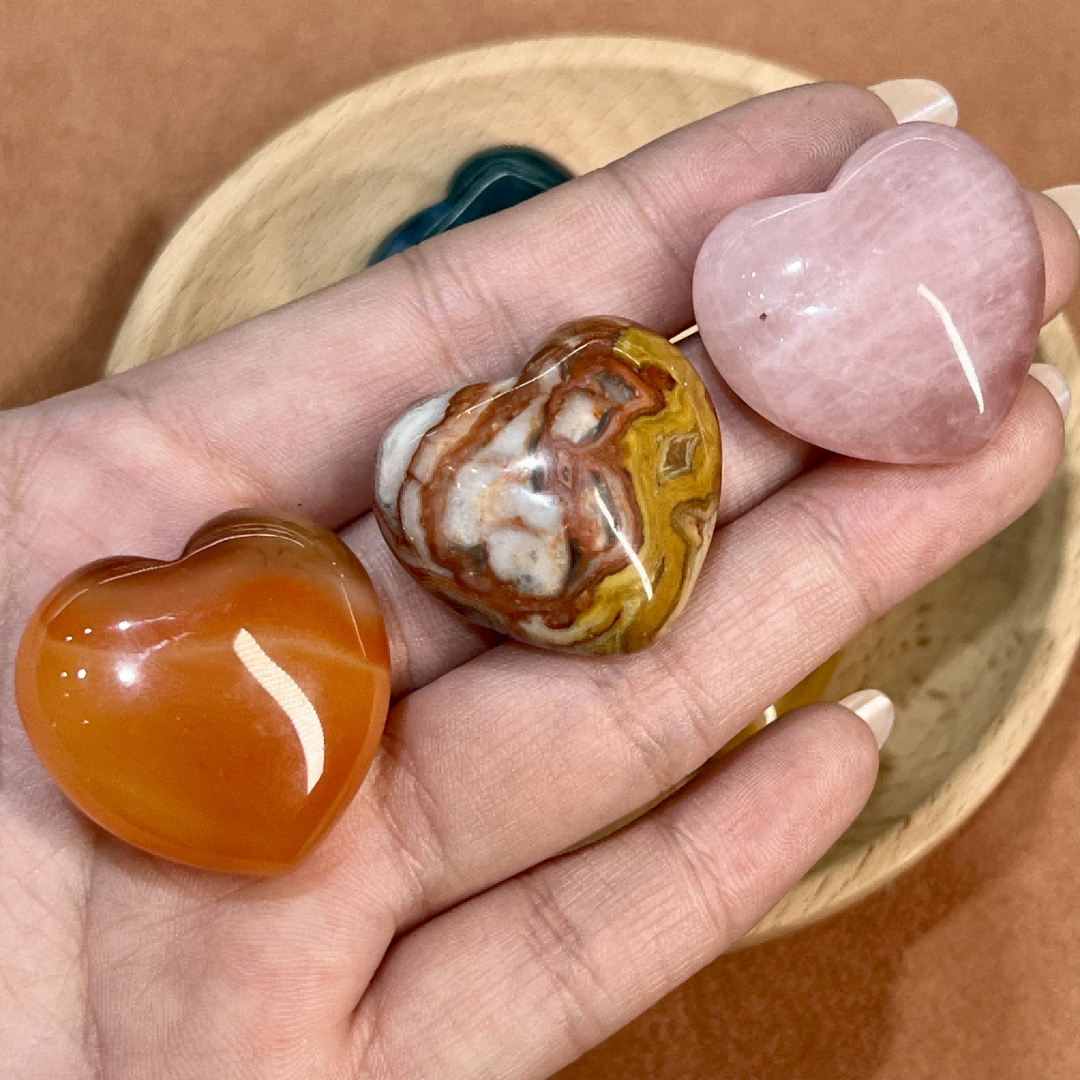 Geschätztes Kristallherz