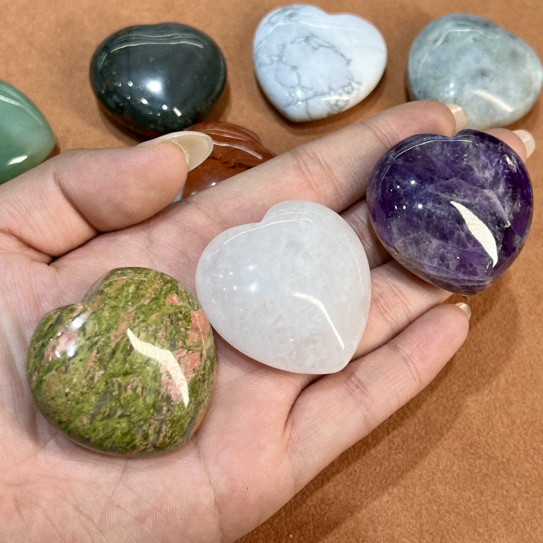 Geschätztes Kristallherz