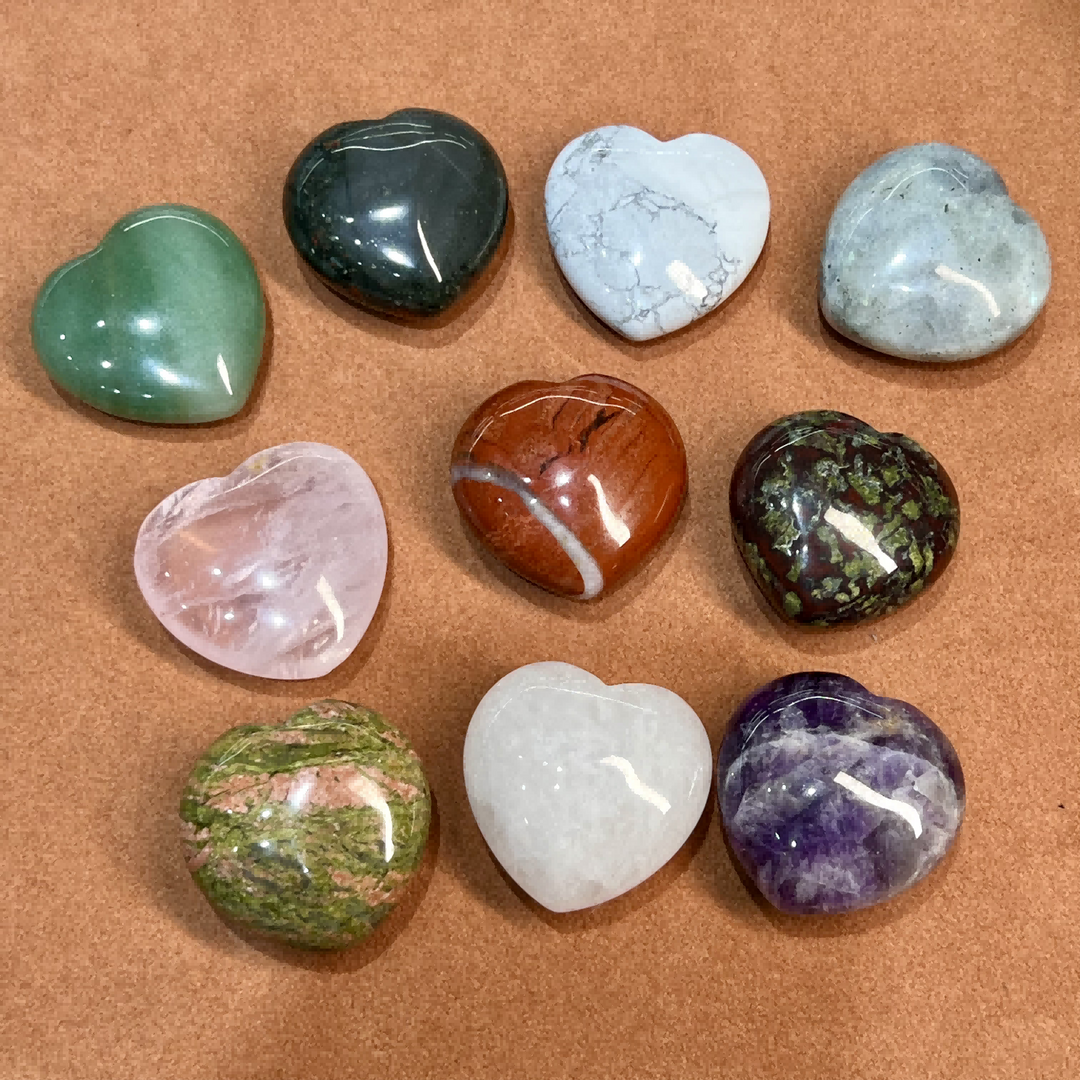 Geschätztes Kristallherz