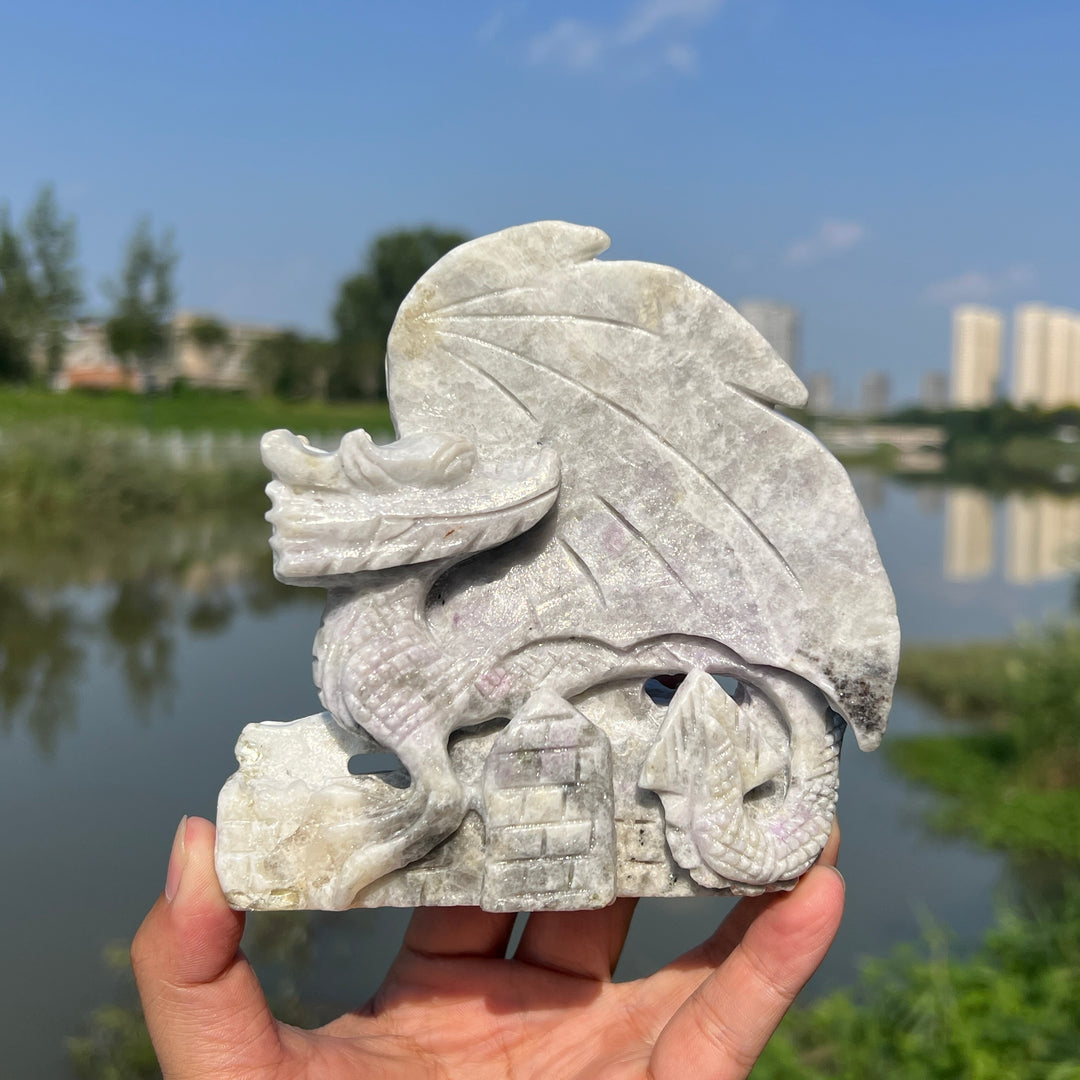 Hackmanite Dragon