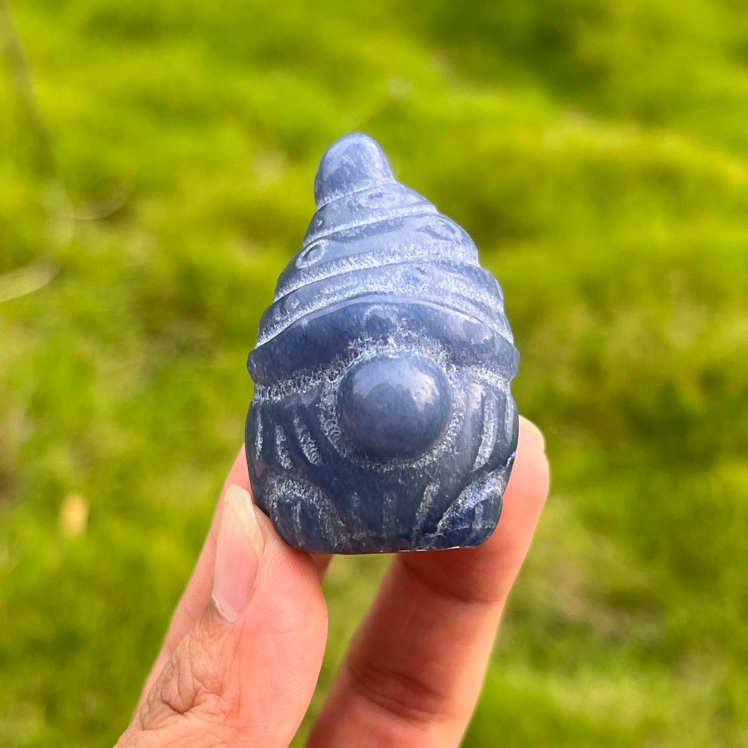 Blue Aventurine Gnome