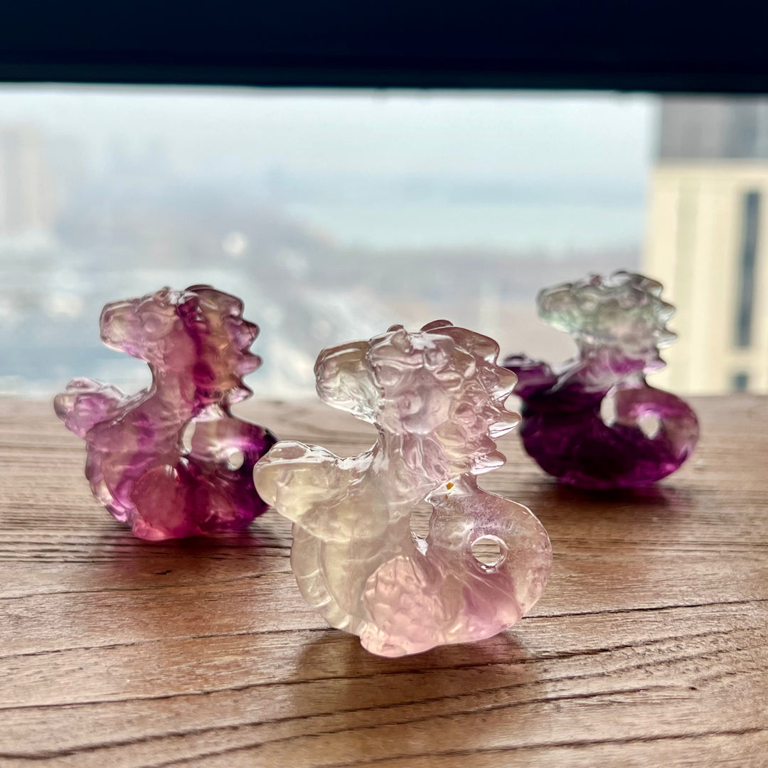 Fluorite Dragon