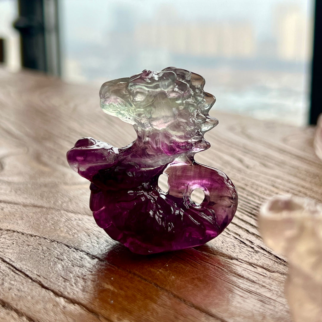 Fluorite Dragon