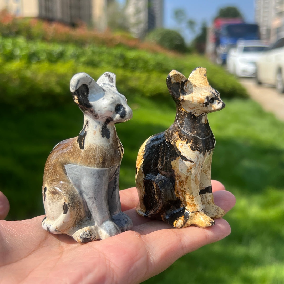 Picture Stone Sphynx Cat