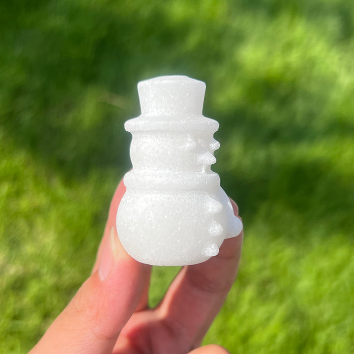 White Jade Snowman