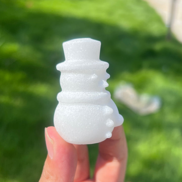 White Jade Snowman