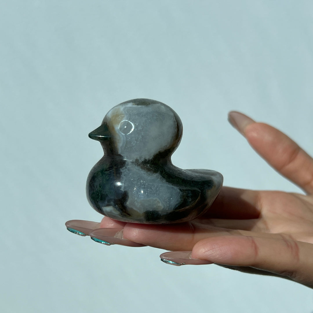 Crystal Carved Duck