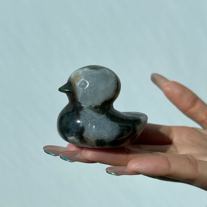 Crystal Carved Duck