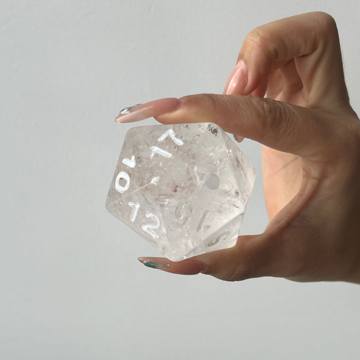 Crystal Multi-Faceted Dice